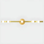 Elegant Metal Vanity Light with Geometric Shape for Bathroom