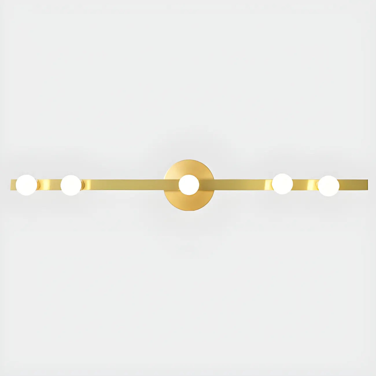 Elegant Metal Vanity Light with Geometric Shape for Bathroom