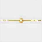 Elegant Metal Vanity Light with Geometric Shape for Bathroom