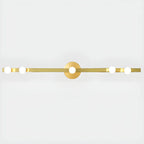 Elegant Metal Vanity Light with Geometric Shape for Bathroom