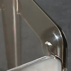 Modern Acrylic Four Legs Square Counter Bar Stool
