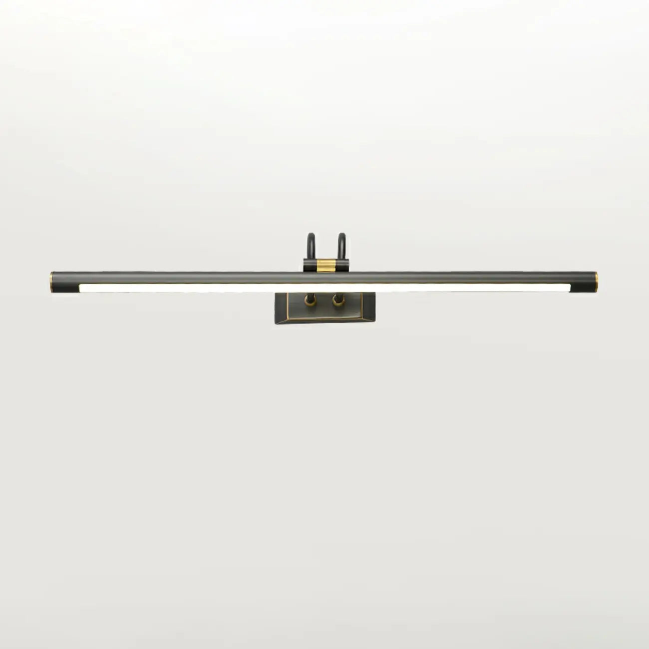Classic Metal Tube Vanity Light with Integrated LED for Bathroom