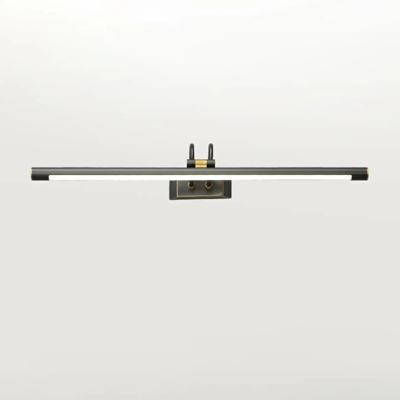 Classic Metal Tube Vanity Light with Integrated LED for Bathroom