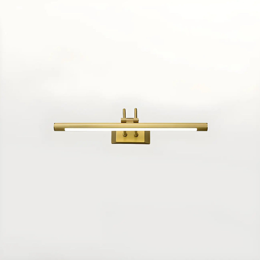 Classic Metal Tube Vanity Light with Integrated LED for Bathroom
