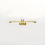 Classic Metal Tube Vanity Light with Integrated LED for Bathroom