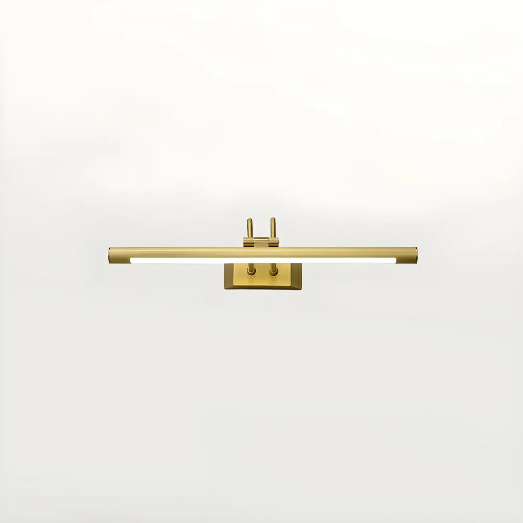 Classic Metal Tube Vanity Light with Integrated LED for Bathroom