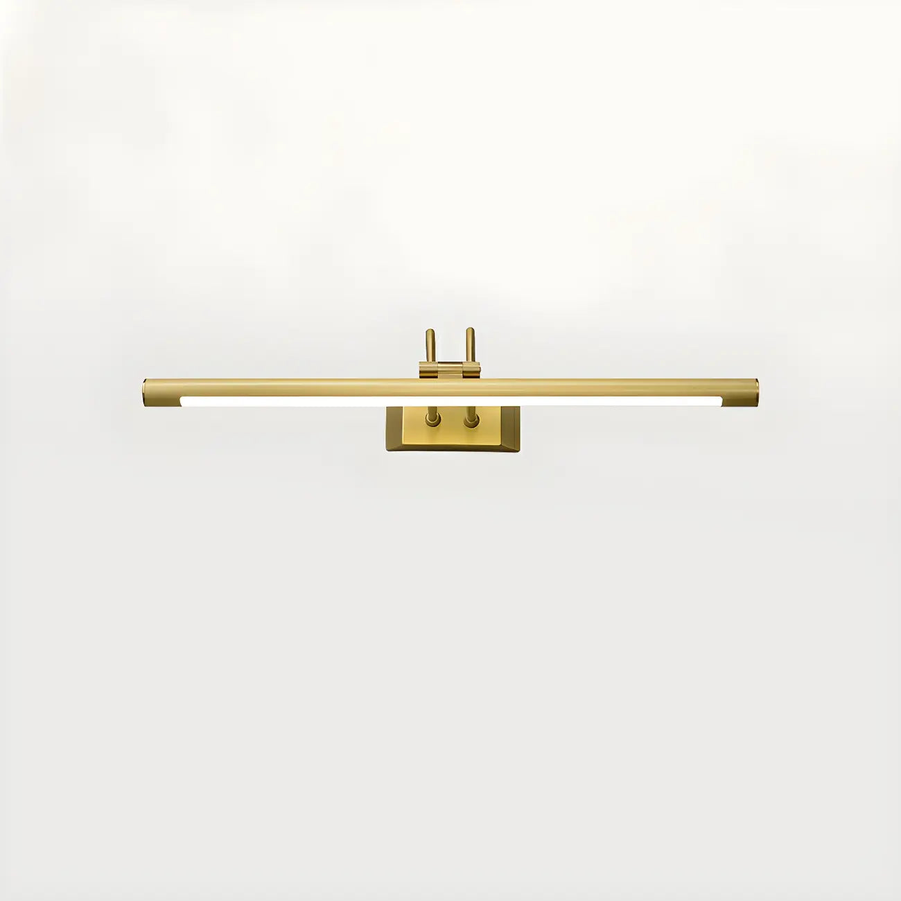 Classic Metal Tube Vanity Light with Integrated LED for Bathroom
