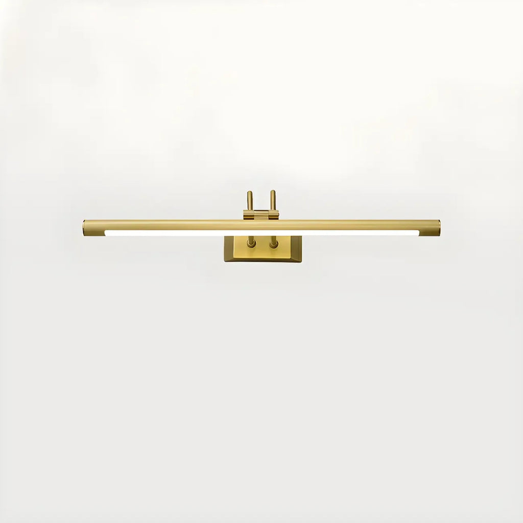 Classic Metal Tube Vanity Light with Integrated LED for Bathroom