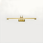 Classic Metal Tube Vanity Light with Integrated LED for Bathroom