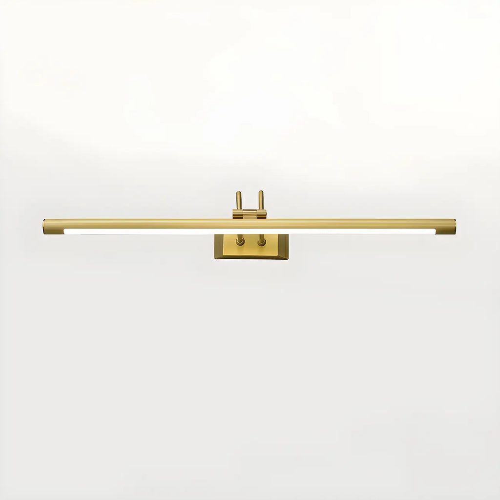 Classic Metal Tube Vanity Light with Integrated LED for Bathroom