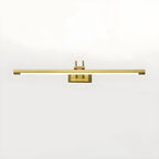 Classic Metal Tube Vanity Light with Integrated LED for Bathroom