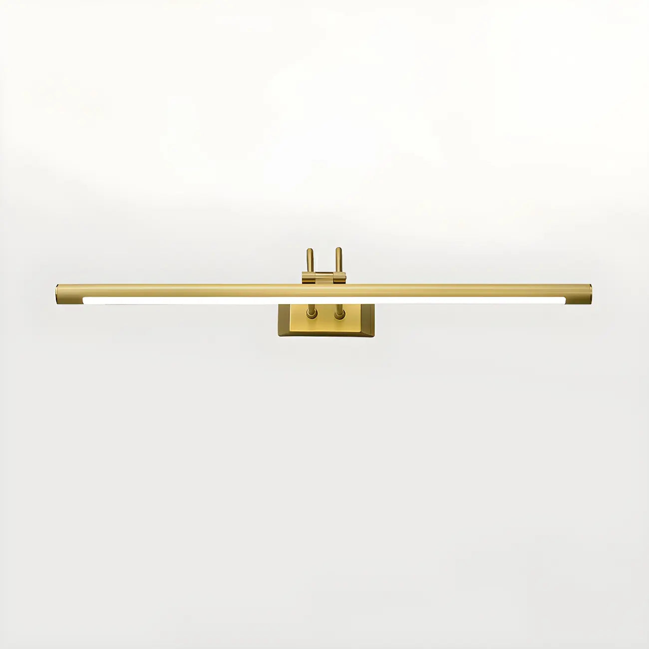 Classic Metal Tube Vanity Light with Integrated LED for Bathroom