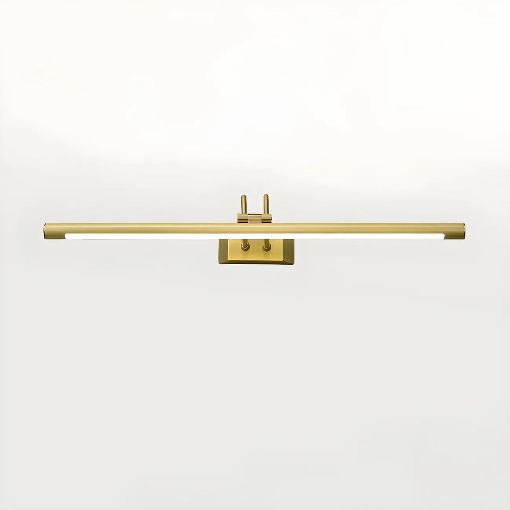 Classic Metal Tube Vanity Light with Integrated LED for Bathroom