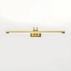 Classic Metal Tube Vanity Light with Integrated LED for Bathroom
