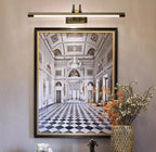 Classic Metal Tube Vanity Light with Integrated LED for Bathroom
