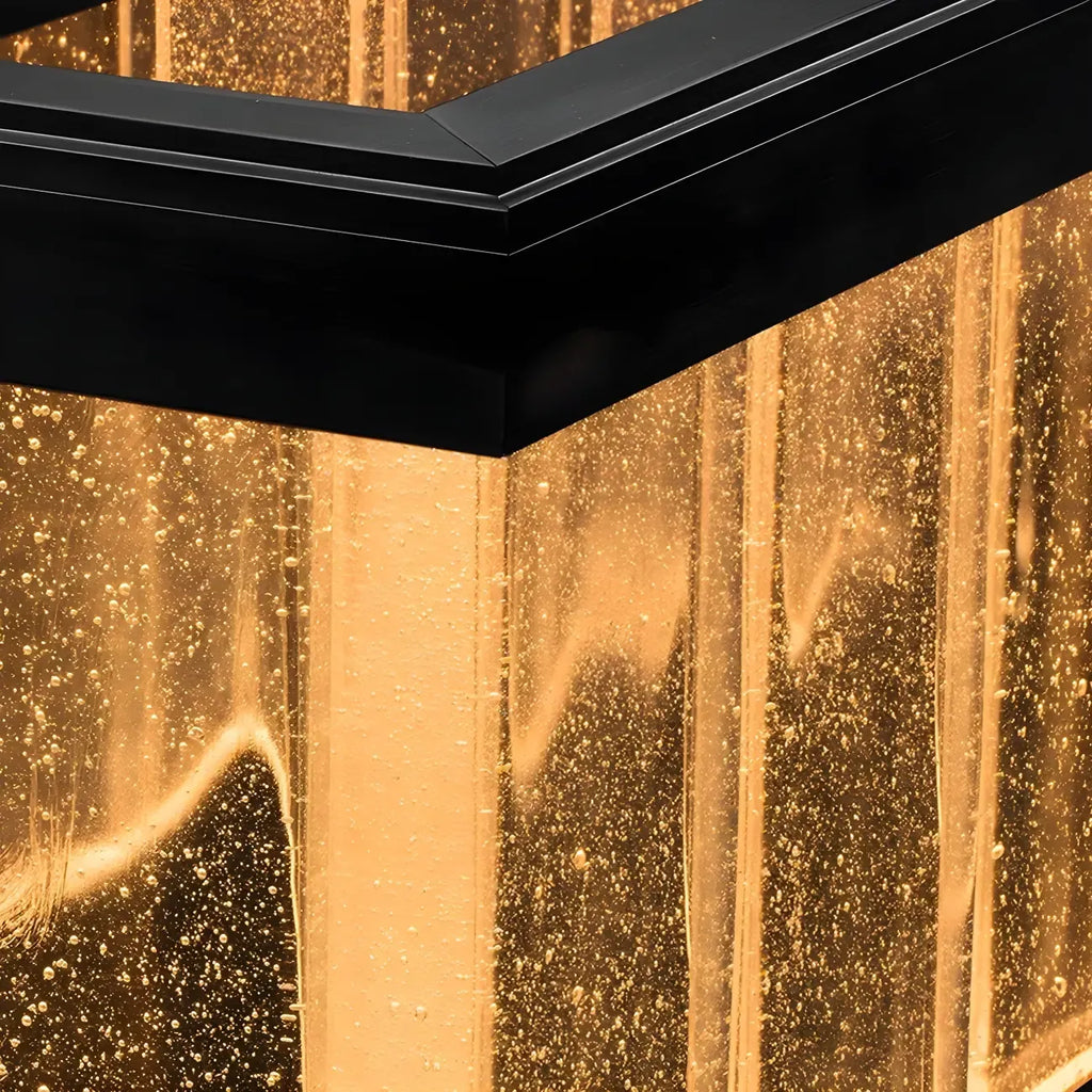Modern Rectangle LED Island Pendant Light Adjustable for Kitchen