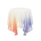 Scandinavian Clear Acrylic Round End Table