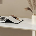 Modern Free Form White Stone Iron Base Bar Tables