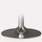 Leather Cushioned Saddle Swivel Adjustable Bar Stool