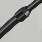 Large Modern Minimalist Adjustable Metal Arc Dome Floor Lamp