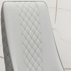 Modern Leather Full Back Upholstered Dining Chair