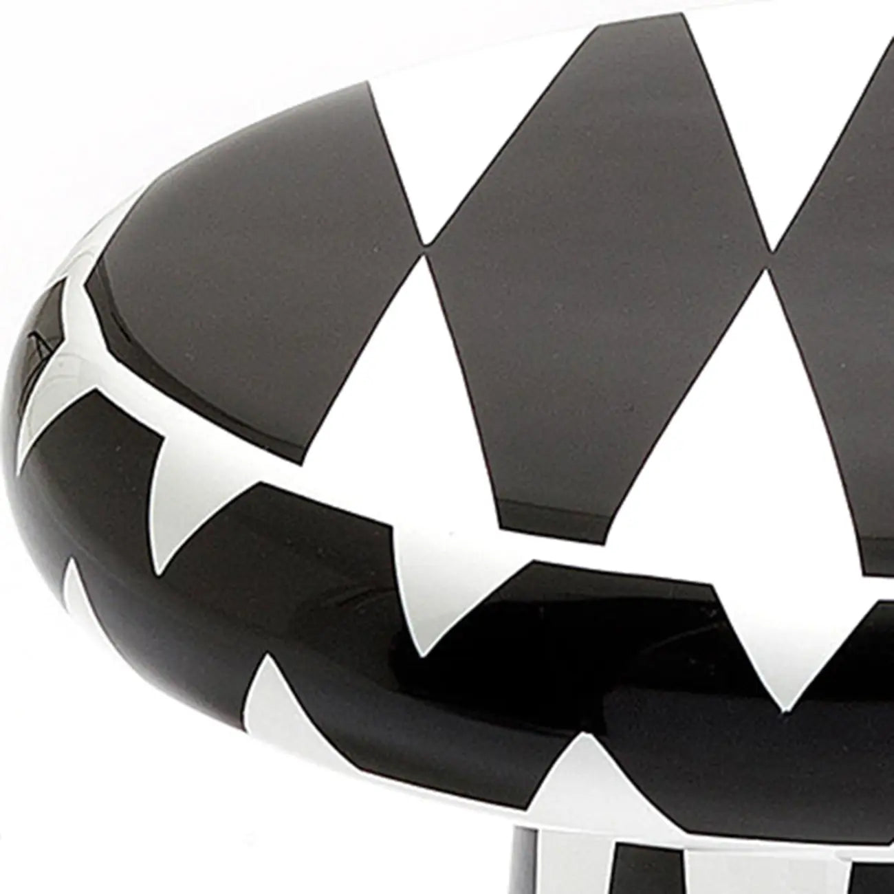 Glam Ceramic Rose Gold Round Side Table with Storage