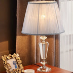 Geometric Multicolor Crystal Table Lamp for Bedside Lighting
