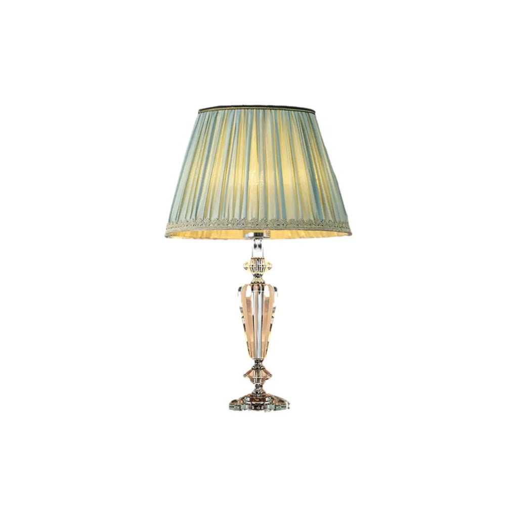 Geometric Multicolor Crystal Table Lamp for Bedside Lighting