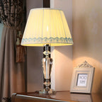 Geometric Multicolor Crystal Table Lamp for Bedside Lighting