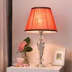 Geometric Multicolor Crystal Table Lamp for Bedside Lighting
