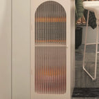 Modern Stone Metal Double Pedestal Storage Home Bar Tables