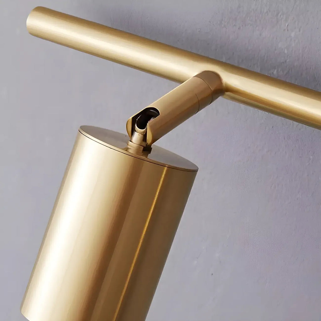 Minimalist Adjustable LED Cylinder Vanity Light Fixtures