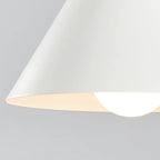 3-Light Modern Multi-Color Cone Island Pendant Light for Kitchen