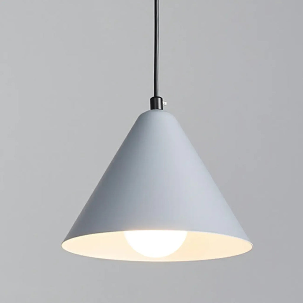 3-Light Modern Multi-Color Cone Island Pendant Light for Kitchen
