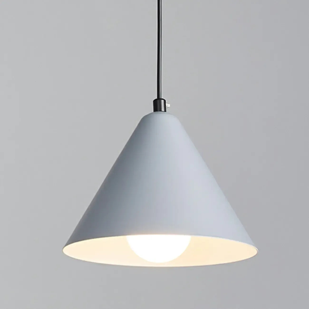 3-Light Modern Multi-Color Cone Island Pendant Light for Kitchen