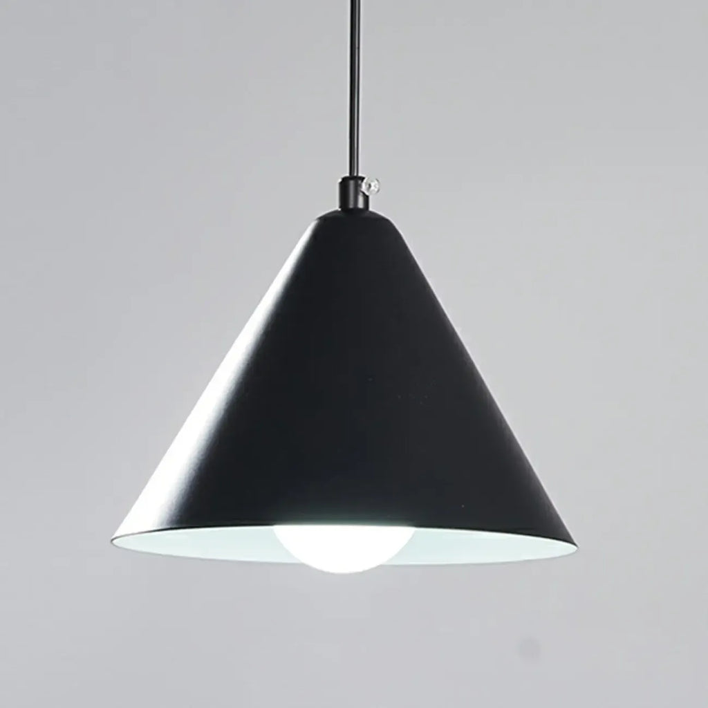 3-Light Modern Multi-Color Cone Island Pendant Light for Kitchen