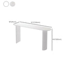 Modern Stone White Steel Base Bar Table for Living Room