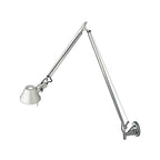 28.5 Modern Black Swing Arm Wall Light for Interior Spaces