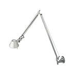 28.5 Modern Black Swing Arm Wall Light for Interior Spaces