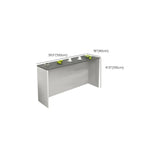 Elegance Stone Top Wood Sofa Bar Table for Living Room