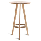 Modern Rubberwood Bar Table Non Adjustable Ideal for Home