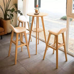 Modern Rubberwood Bar Table Non Adjustable Ideal for Home