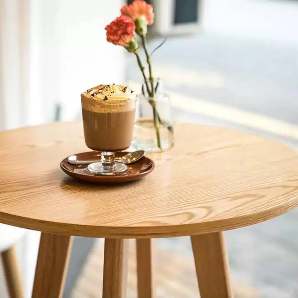 Modern Rubberwood Bar Table Non Adjustable Ideal for Home