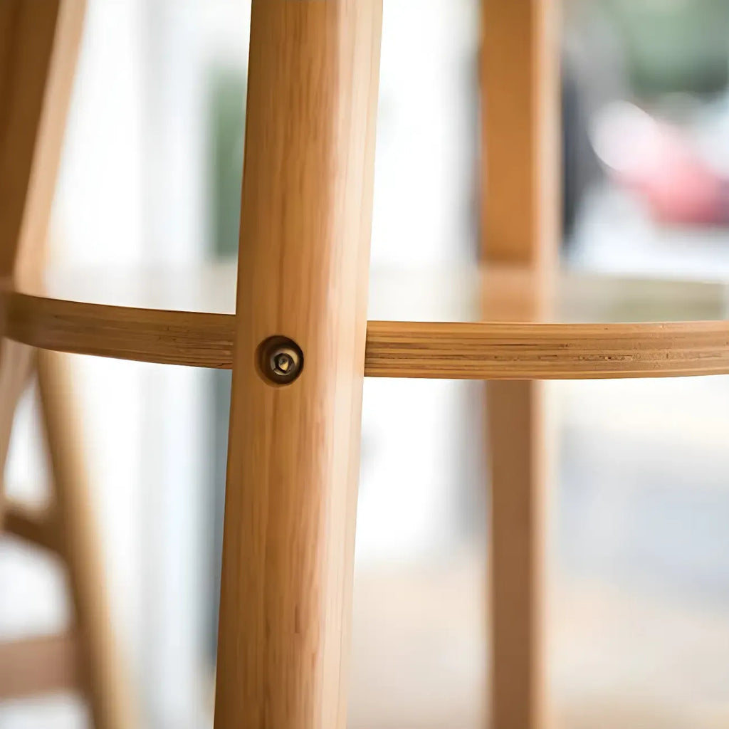 Modern Rubberwood Bar Table Non Adjustable Ideal for Home