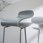 Acrylic Sleek Durable Backless Counter Height Bar Stool
