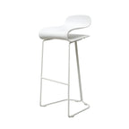 Acrylic Sleek Durable Backless Counter Height Bar Stool