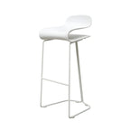 Acrylic Sleek Durable Backless Counter Height Bar Stool