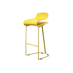 Acrylic Sleek Durable Backless Counter Height Bar Stool