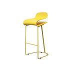 Acrylic Sleek Durable Backless Counter Height Bar Stool