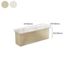 Modern White Faux Marble Wood Storage Bar Tables